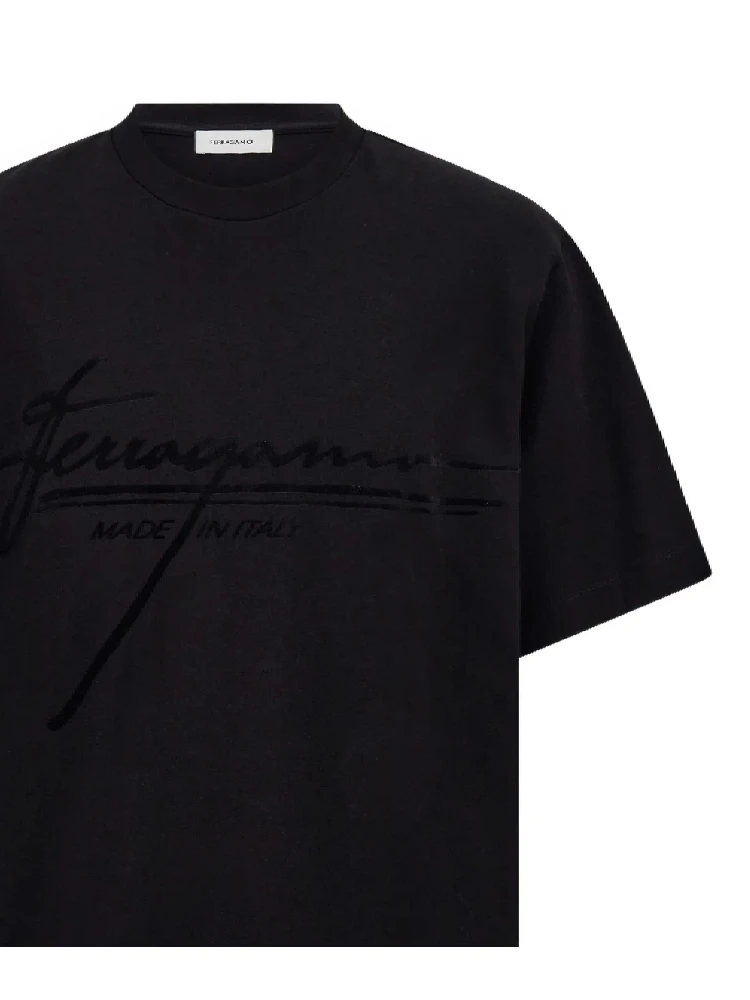 Ferragamo T-shirts and Polos Black alternative