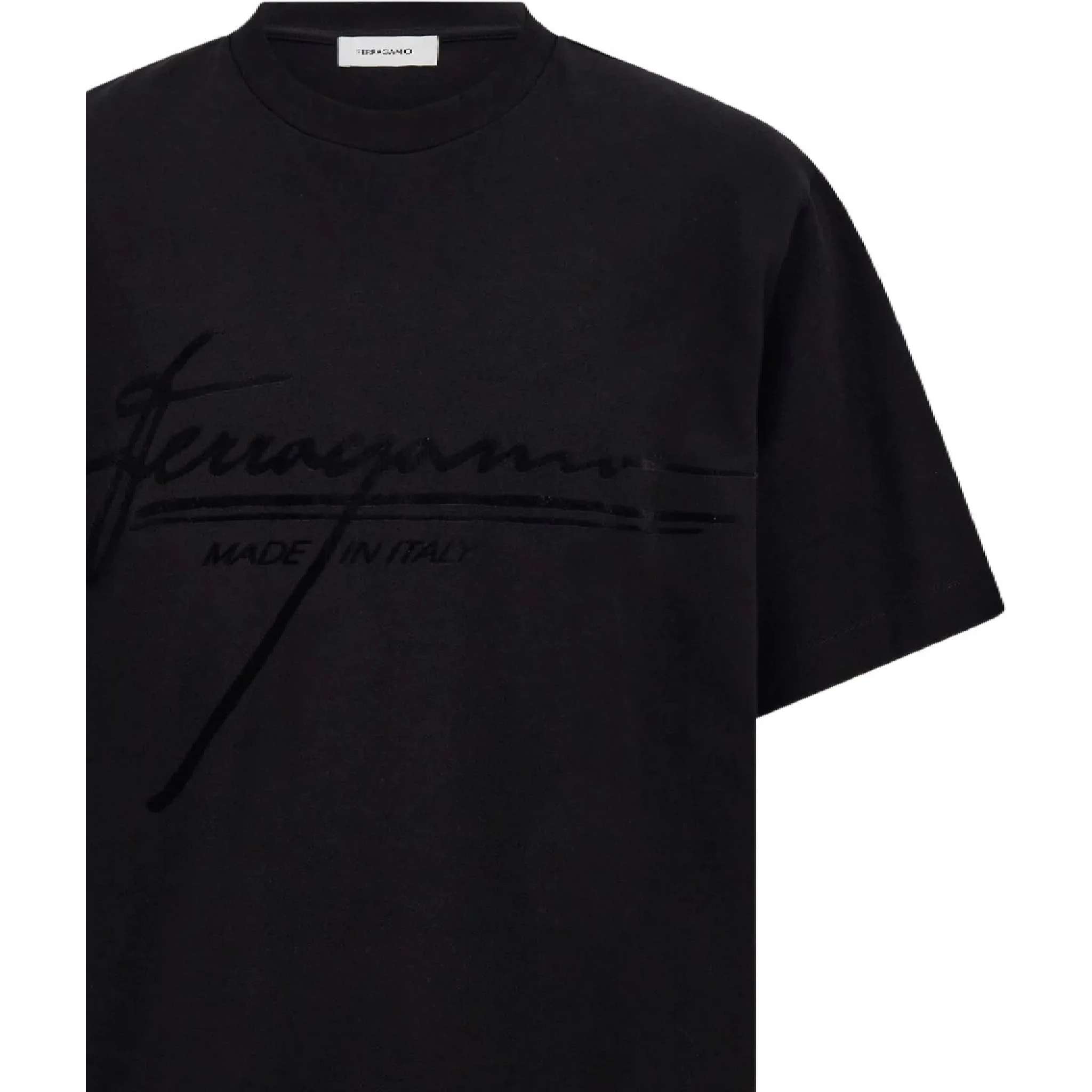 Ferragamo T-shirts and Polos Black