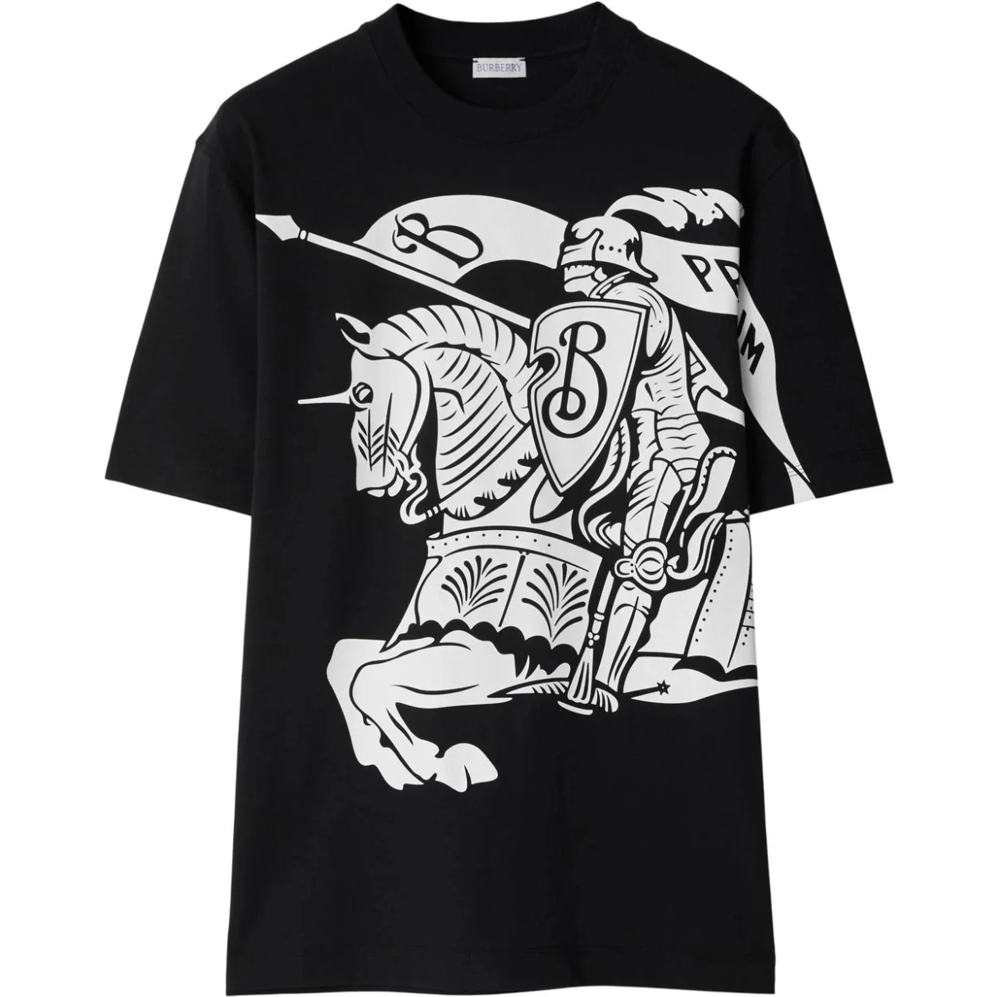 Burberry T-shirts and Polos Black