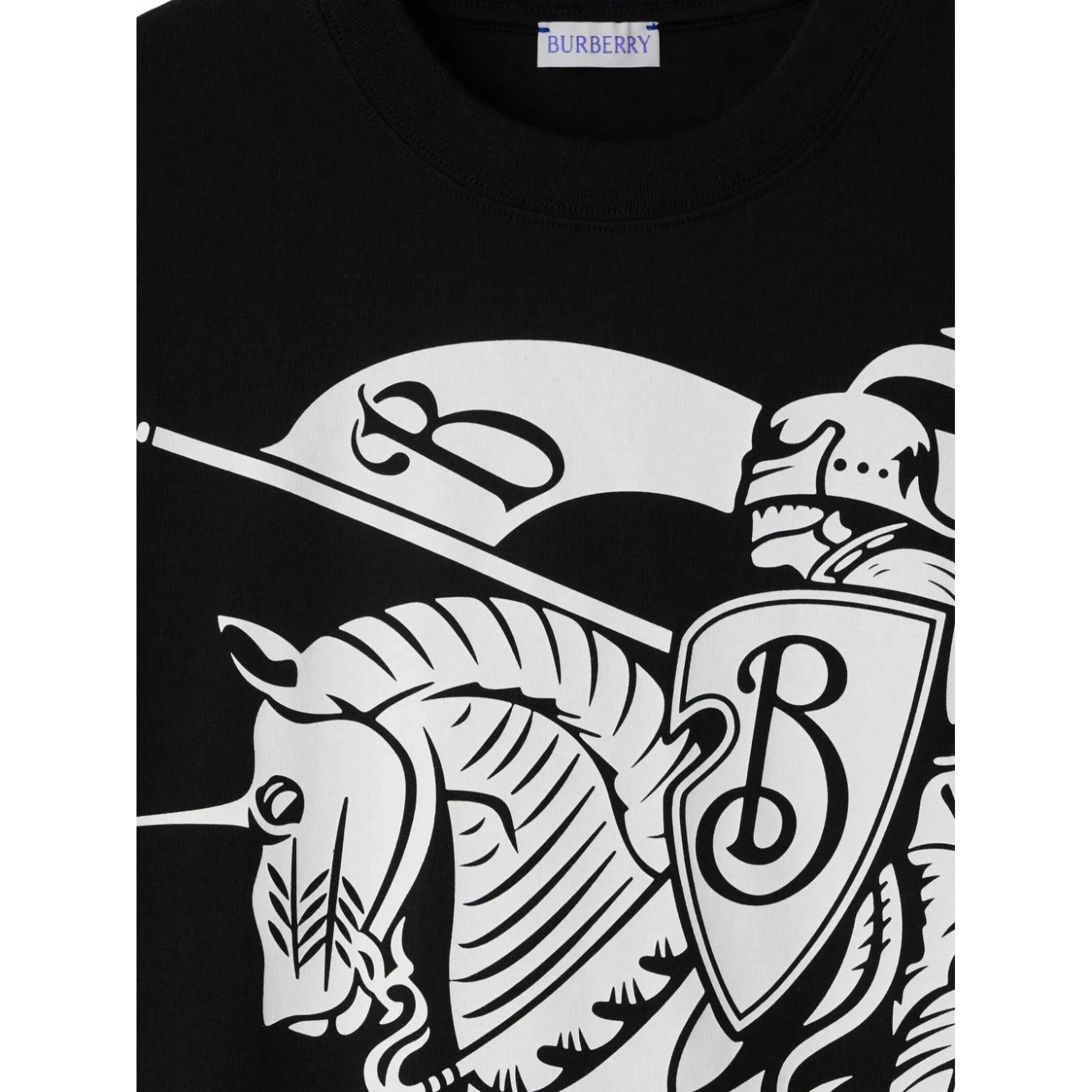 Burberry T-shirts and Polos Black