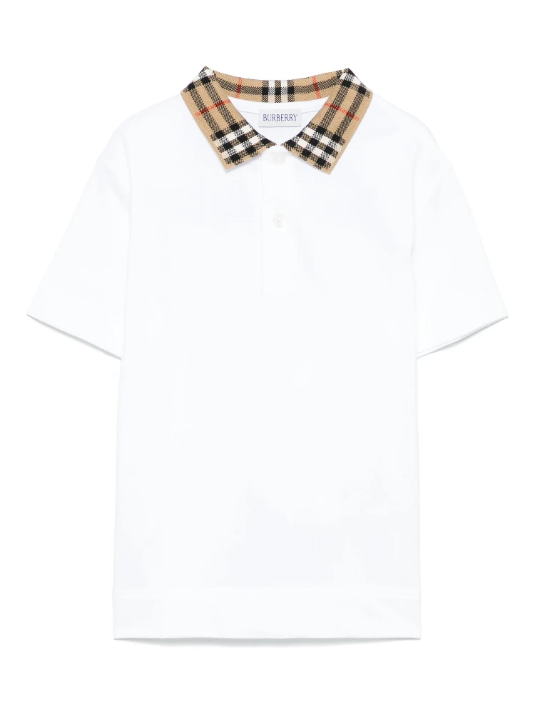 Burberry Kids T-shirts and Polos White