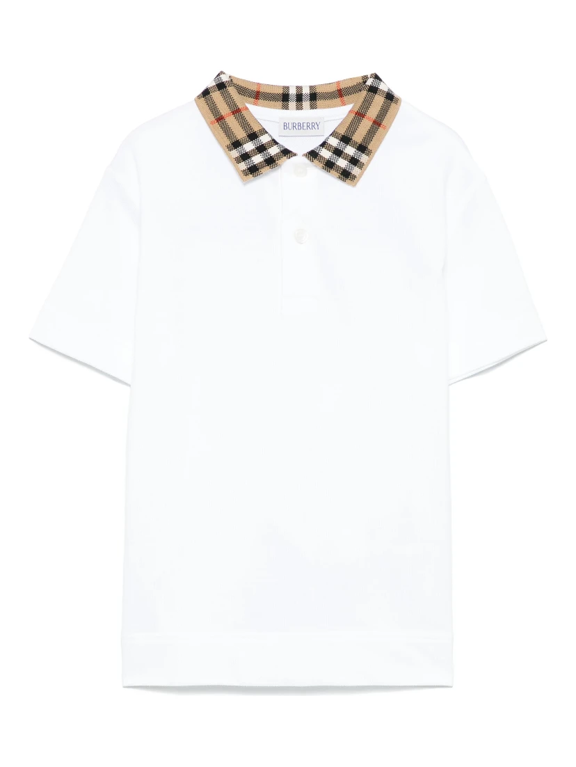 Burberry Kids T-shirts and Polos White