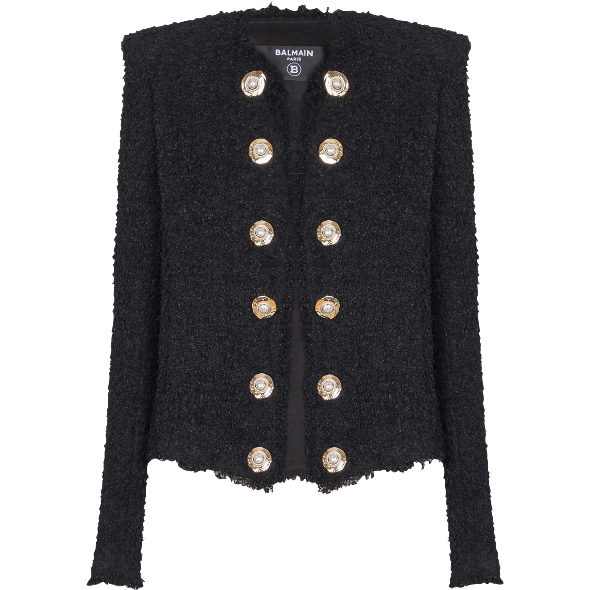 Balmain Jackets Black