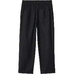 Burberry Kids Trousers Black