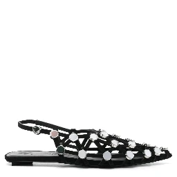The Attico Flat shoes Black