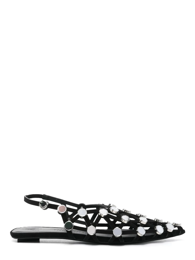 The Attico Flat shoes Black