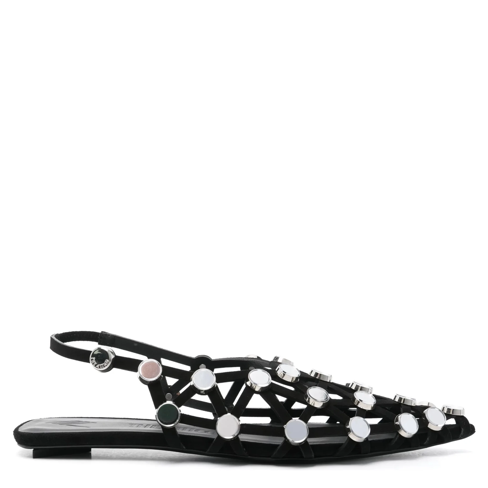 The Attico Flat shoes Black