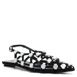 The Attico Flat shoes Black