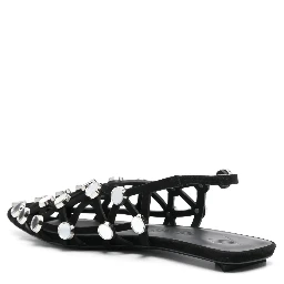 The Attico Flat shoes Black