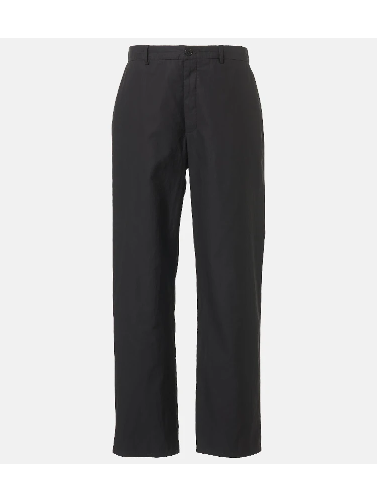 The Row Trousers Black