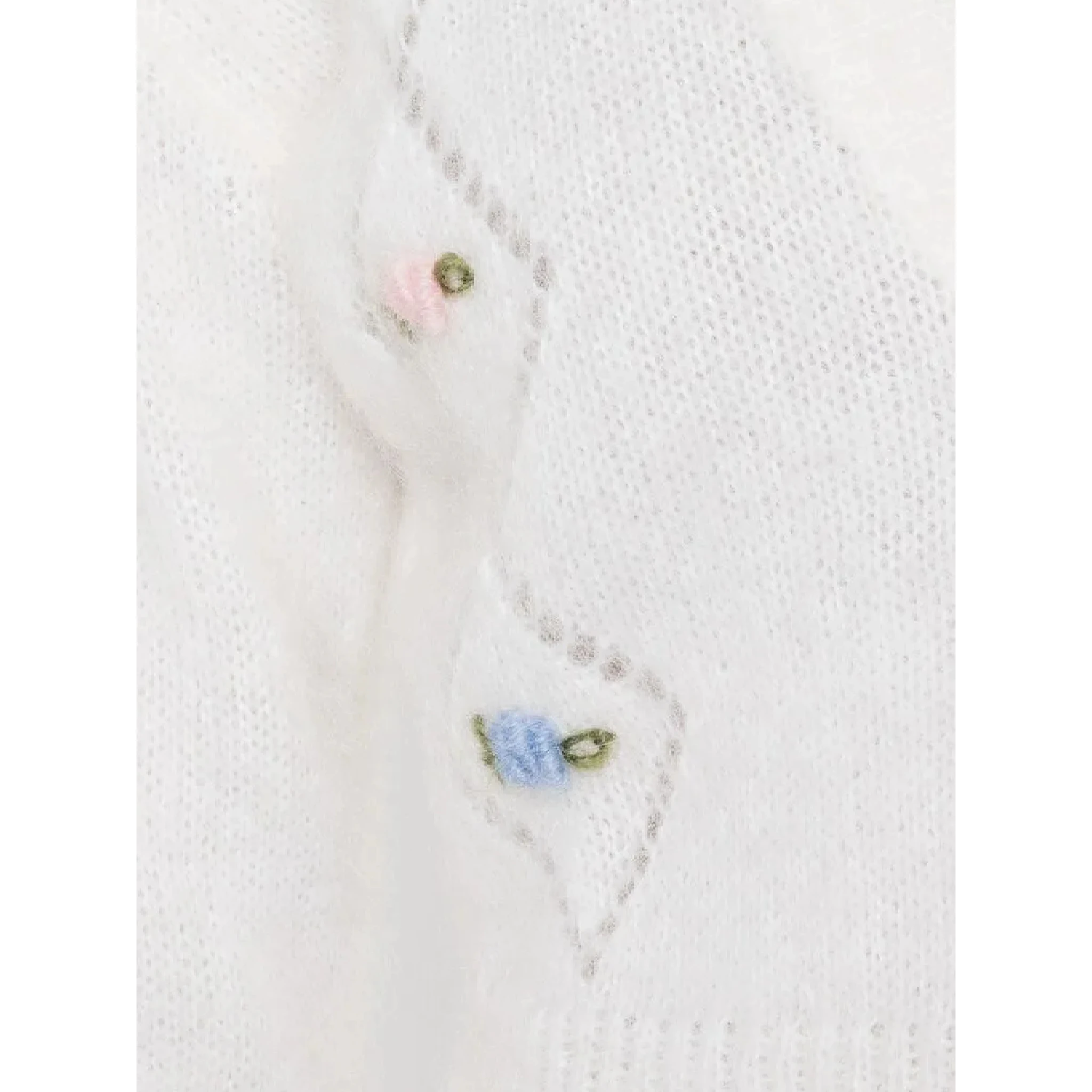 Alessandra Rich Sweaters White