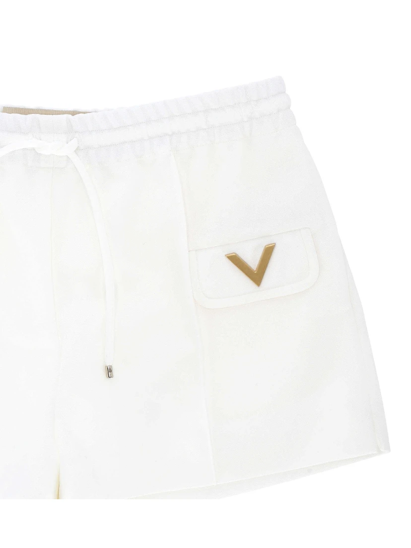 Valentino PAP Shorts Ivory