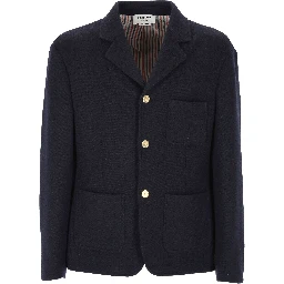 Thom Browne Coats Blue