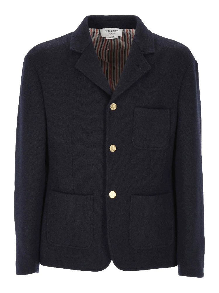 Thom Browne Coats Blue