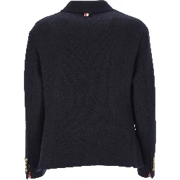 Thom Browne Coats Blue