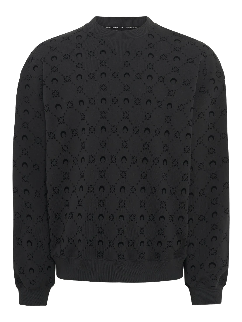 MARINE SERRE Sweaters Black