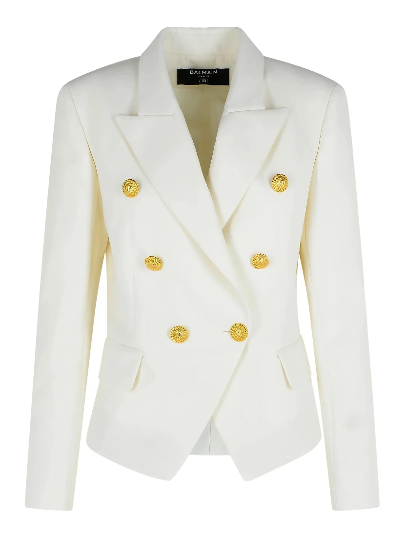 Balmain Jackets White