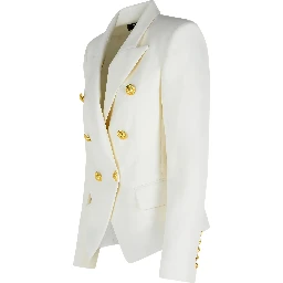 Balmain Jackets White