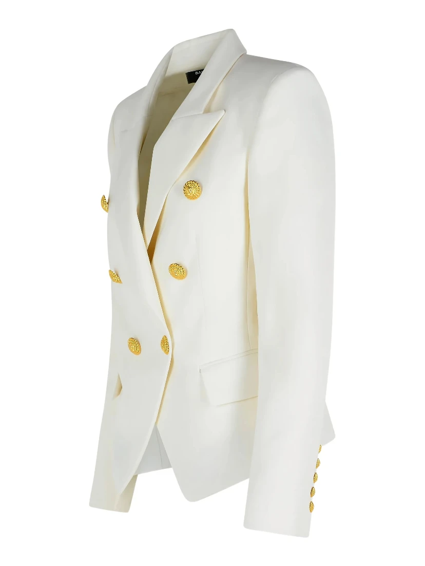 Balmain Jackets White