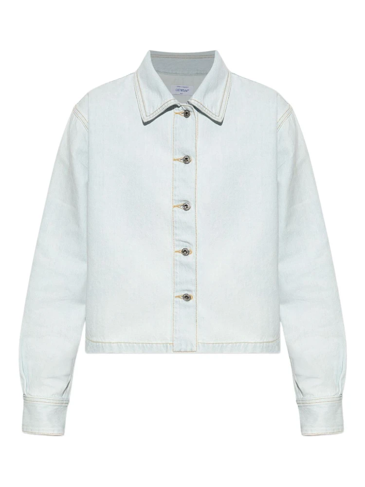 Off White Shirts Blue