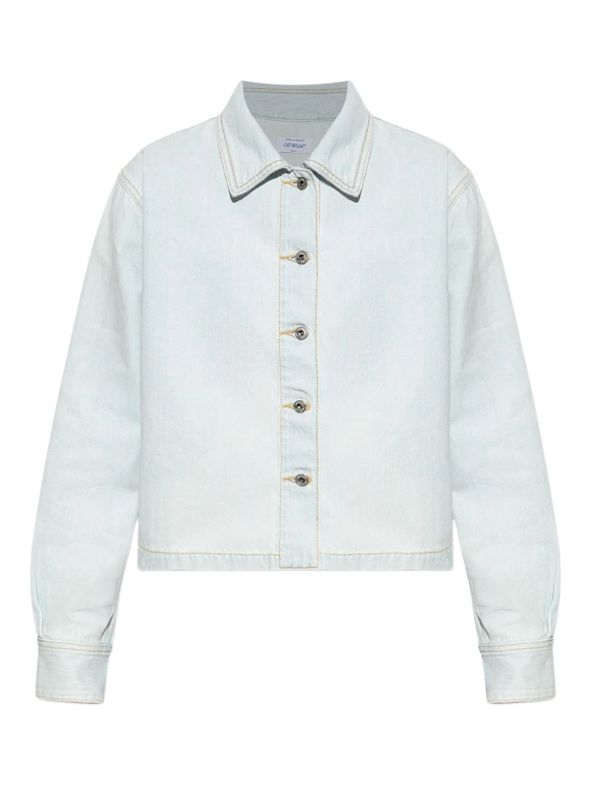 Off White Shirts Blue