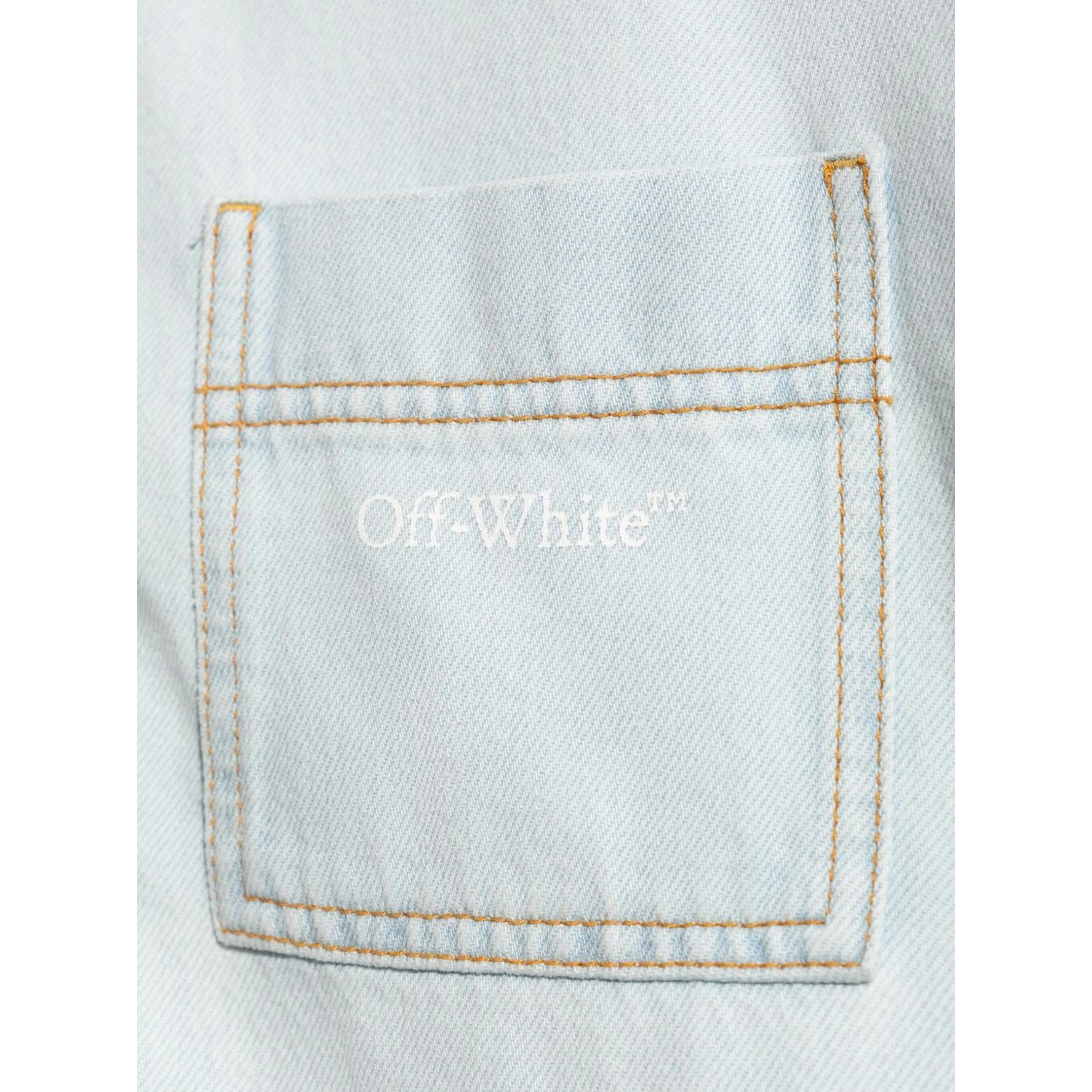 Off White Shirts Blue