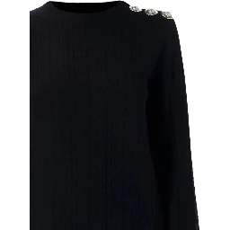 Balmain Sweaters Black