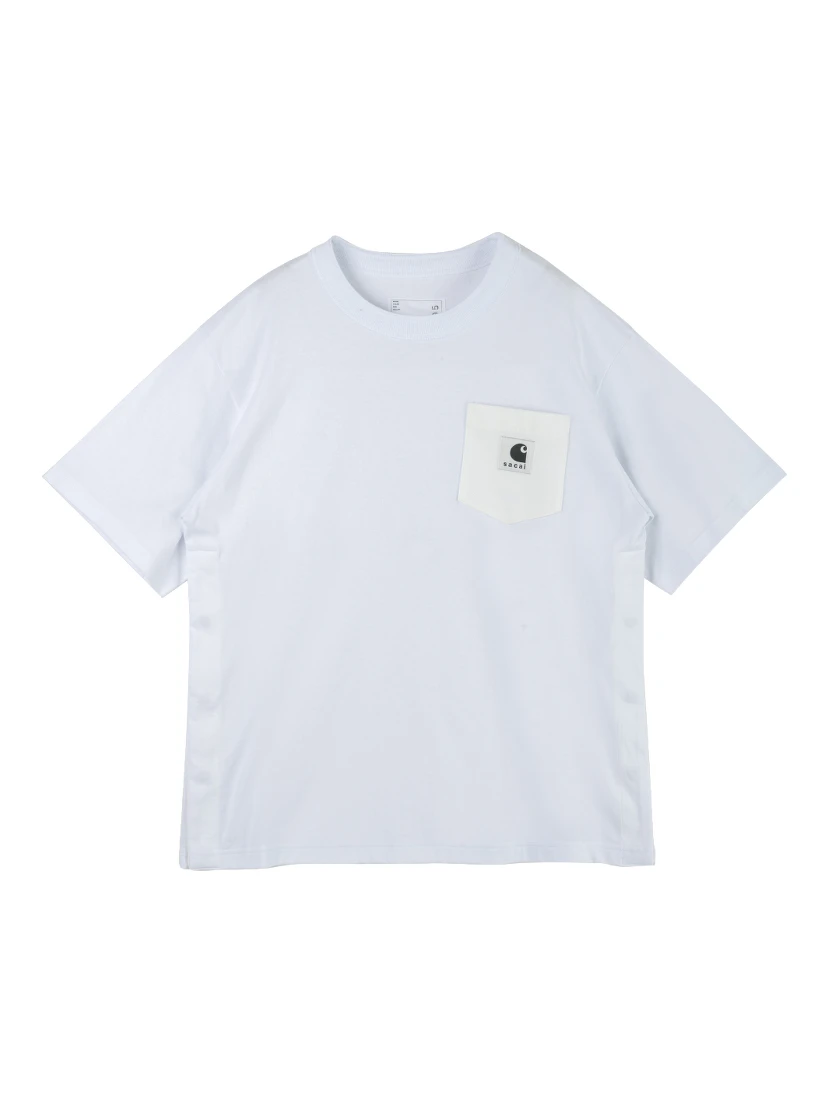 SACAI X CARHARTT WIP T-shirts and Polos White