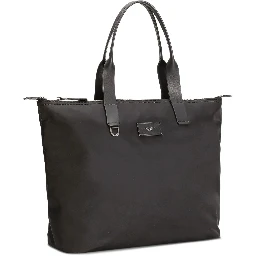 logo-plaque tote bag