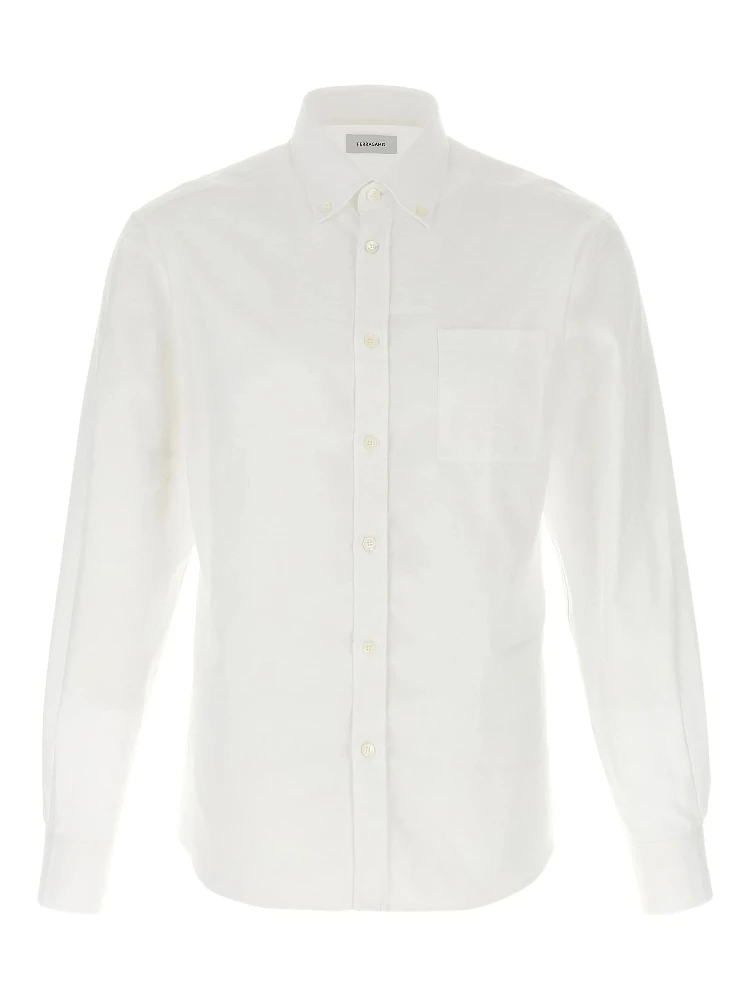 Ferragamo Shirts White