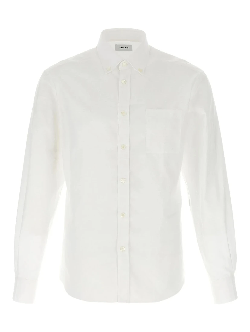 Ferragamo Shirts White