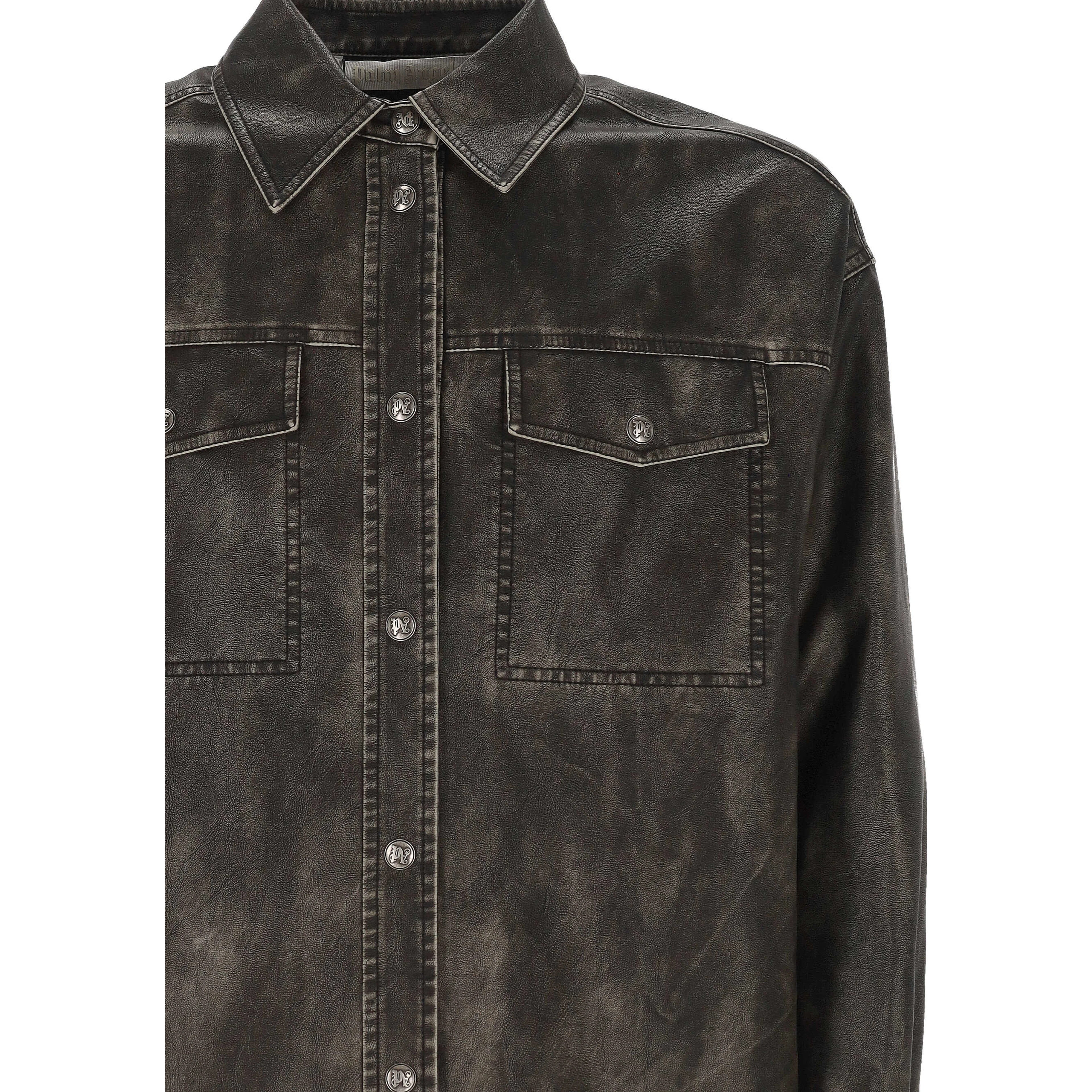 Palm Angels Shirts Grey