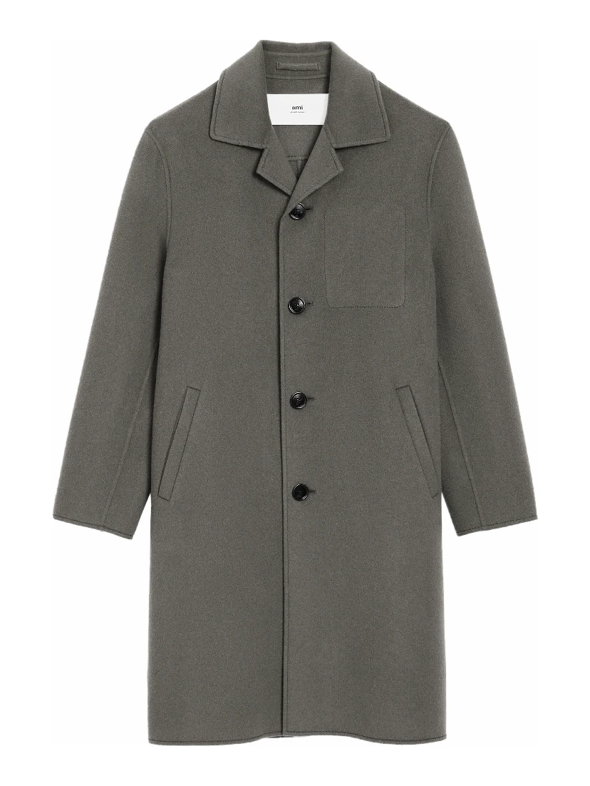 Ami Coats Grey