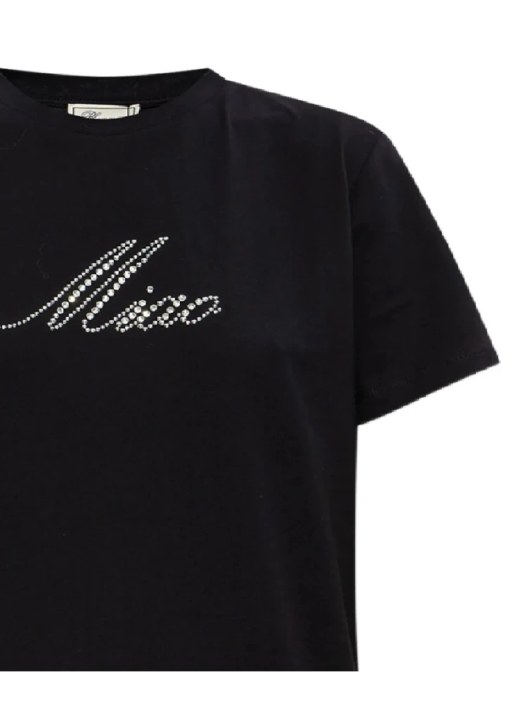 Blumarine T-shirts and Polos Black alternative