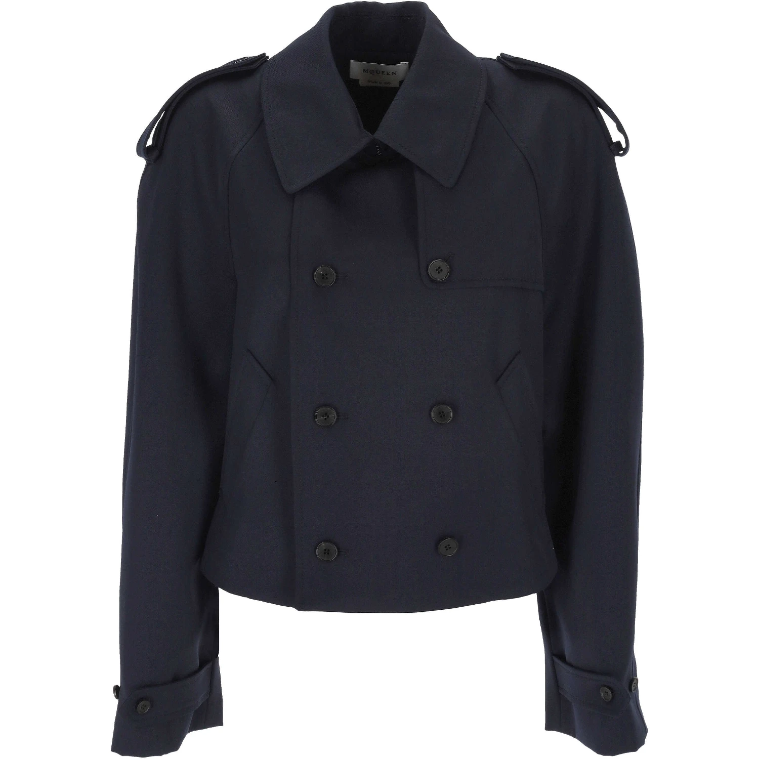 Alexander McQueen Jackets Blue