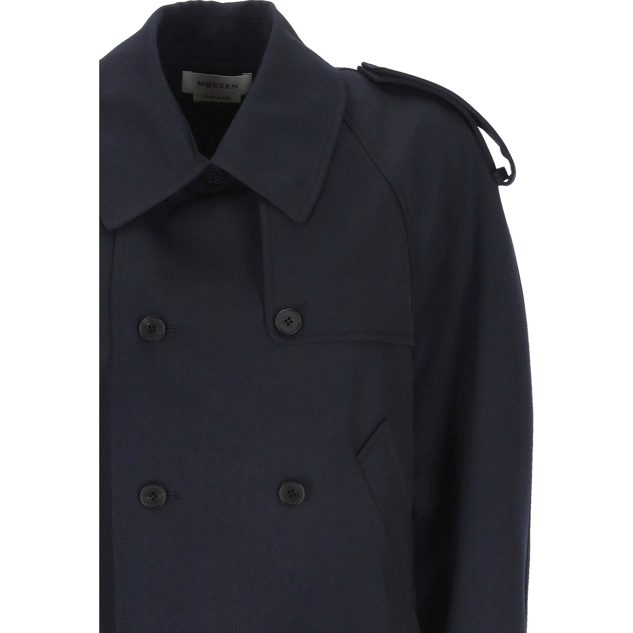 Alexander McQueen Jackets Blue