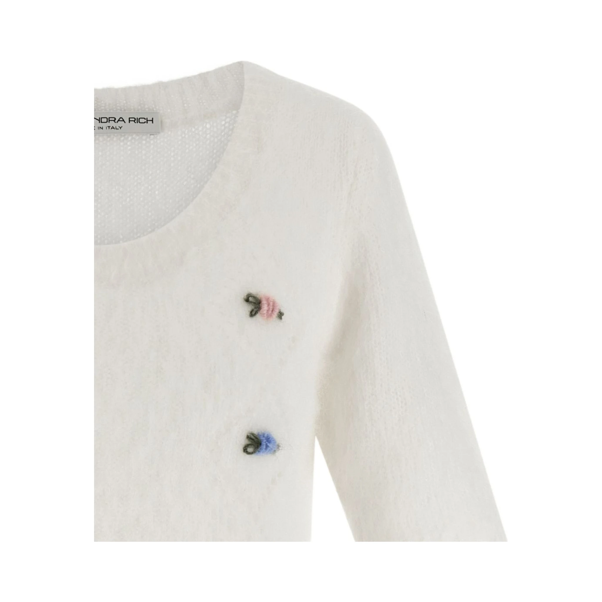 Alessandra Rich Sweaters White