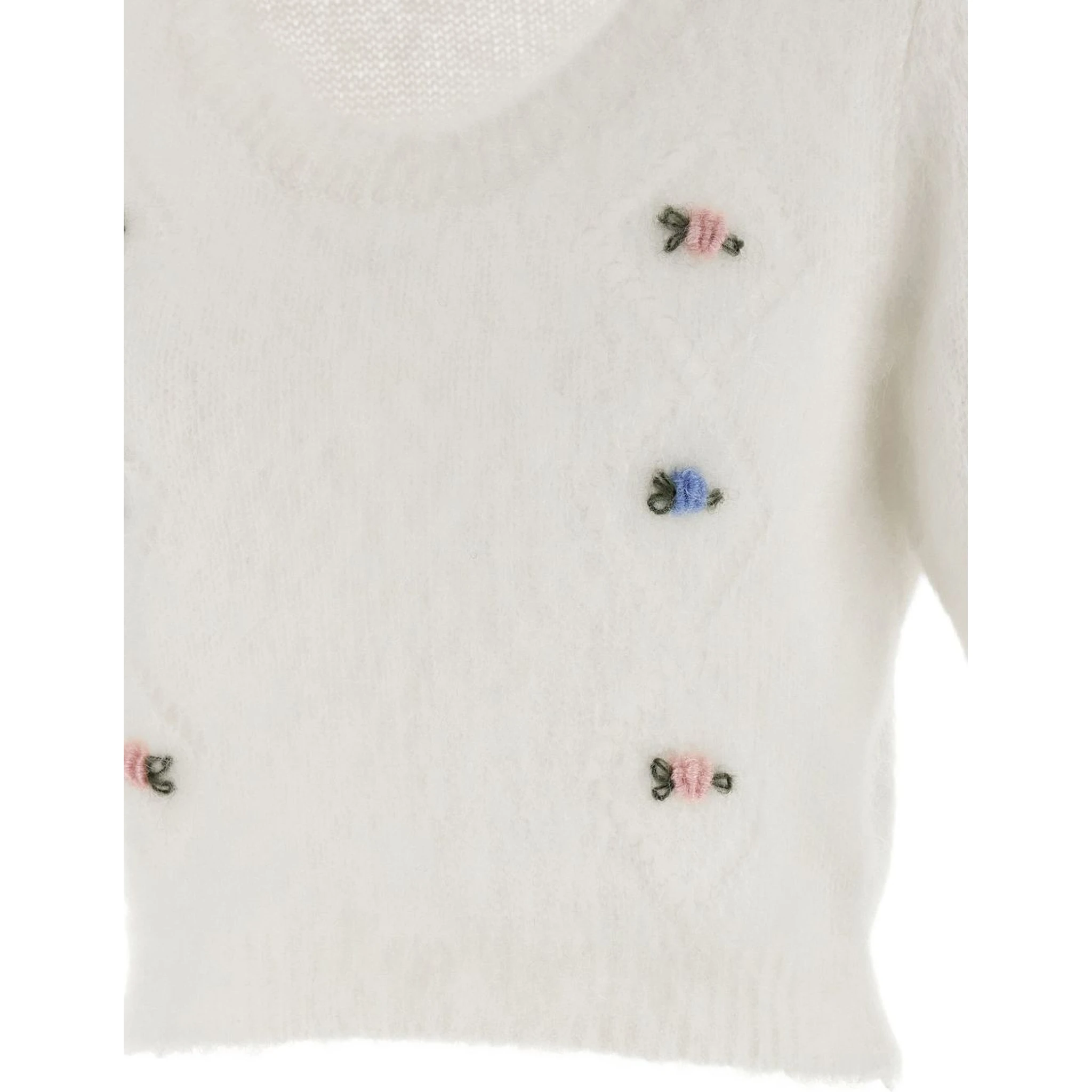 Alessandra Rich Sweaters White