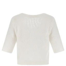 Alessandra Rich Sweaters White