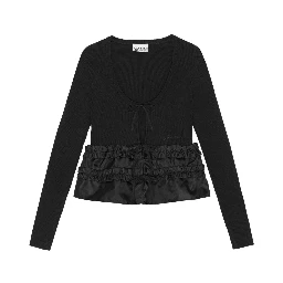 GANNI Sweaters Black