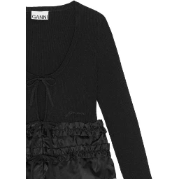 GANNI Sweaters Black