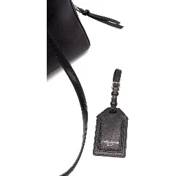 Vittoria zip-top leather travel bag