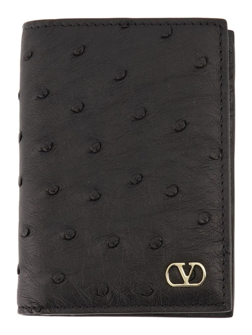 Valentino Garavani Wallets Black
