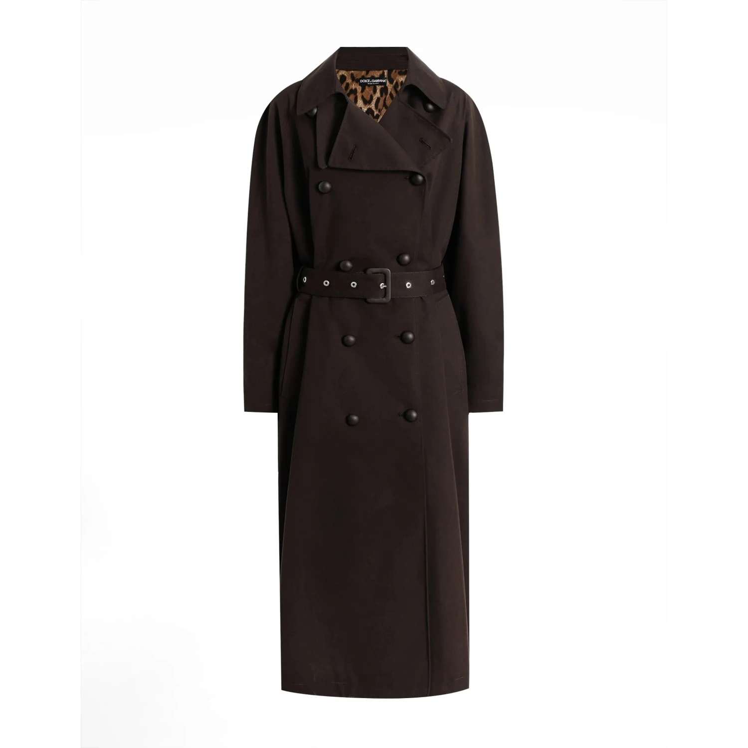 Dolce & Gabbana Coats Dark Brown
