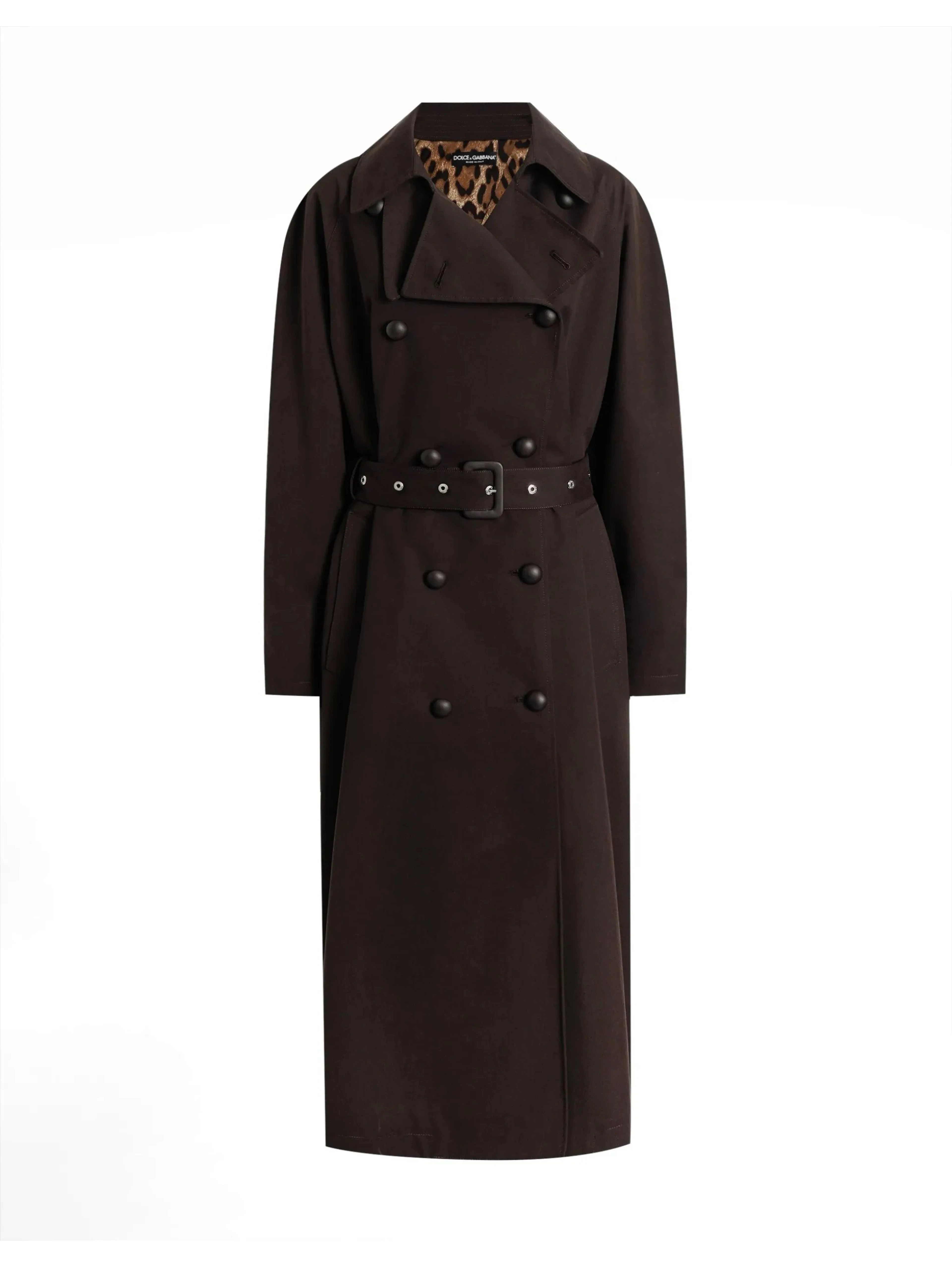 Dolce & Gabbana Coats Dark Brown