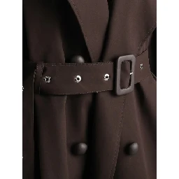 معاطف دولتشي آند غابانا باللون البني الداكن