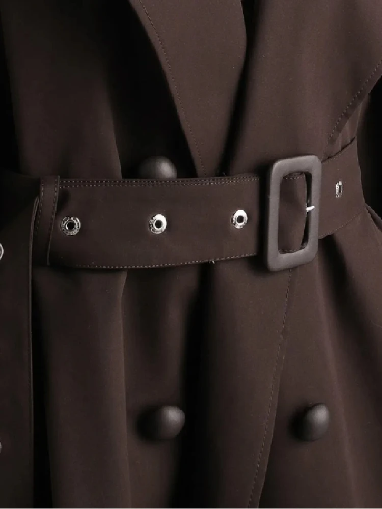 معاطف دولتشي آند غابانا باللون البني الداكن alternative