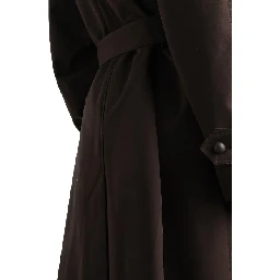 معاطف دولتشي آند غابانا باللون البني الداكن