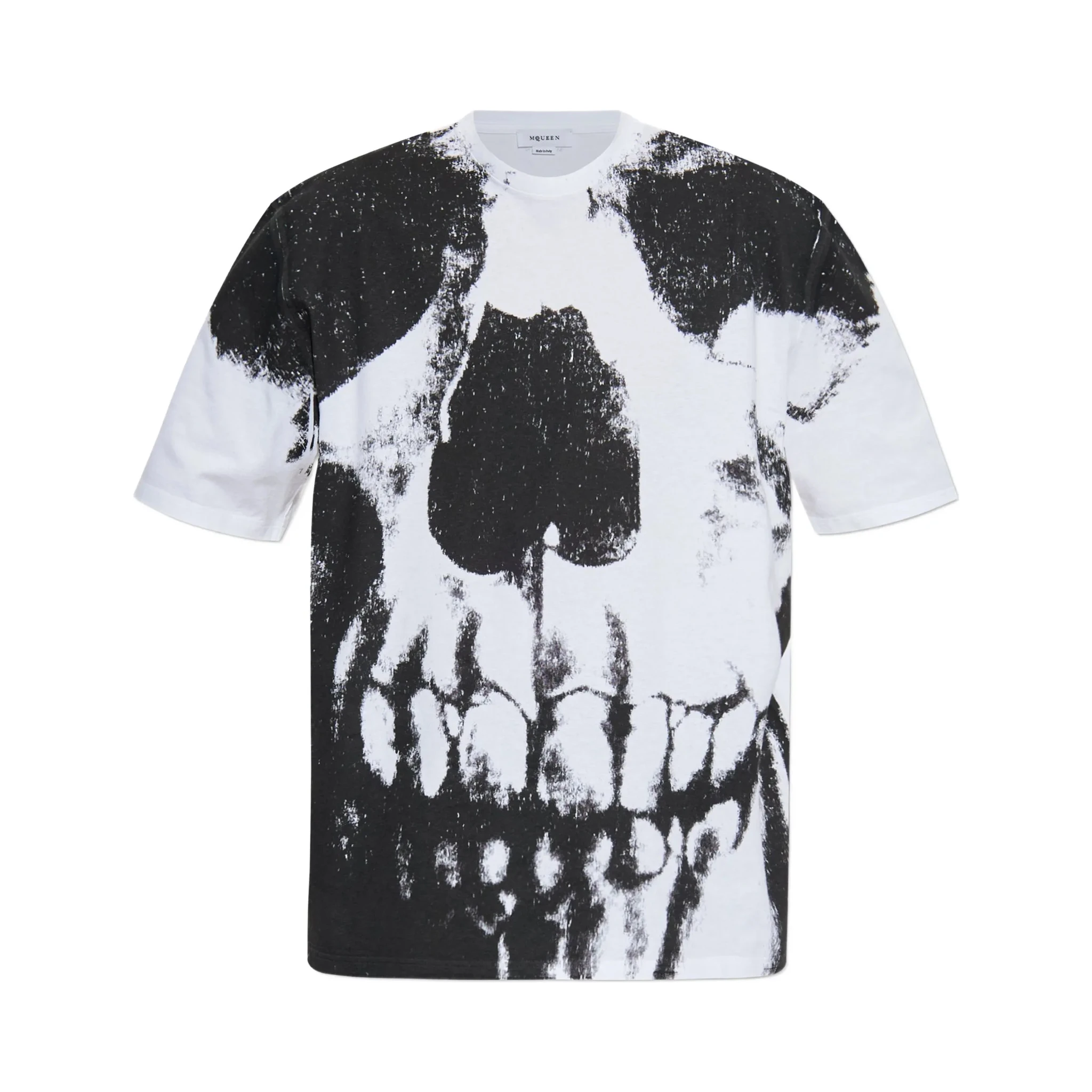 Skull-print cotton-jersey