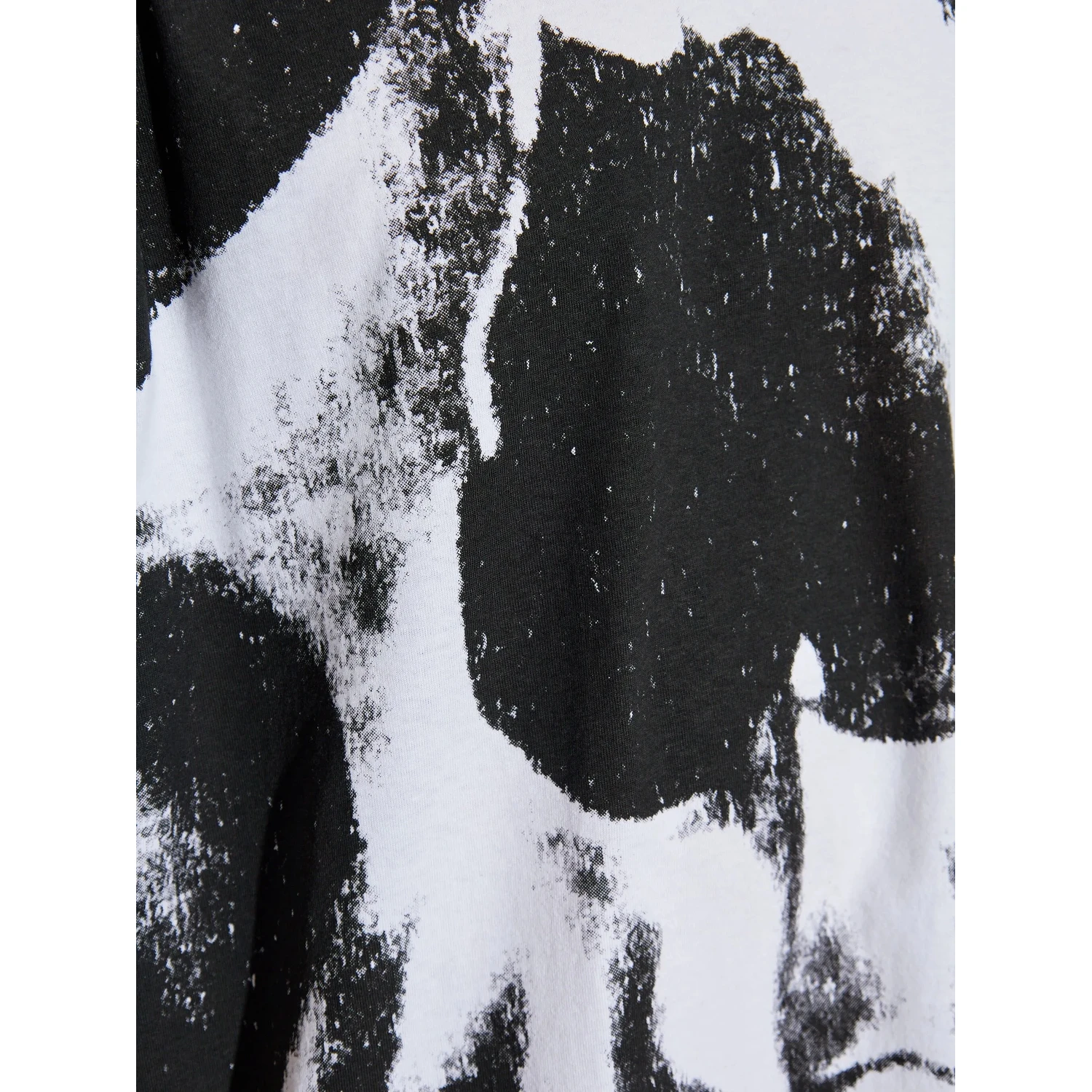 Skull-print cotton-jersey
